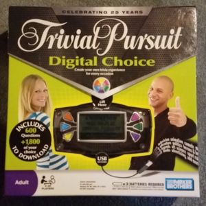 Trivial pursuit Digital Choice game